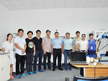 践行校企合作——欢迎湖南理工职业技术学院校长参观交流